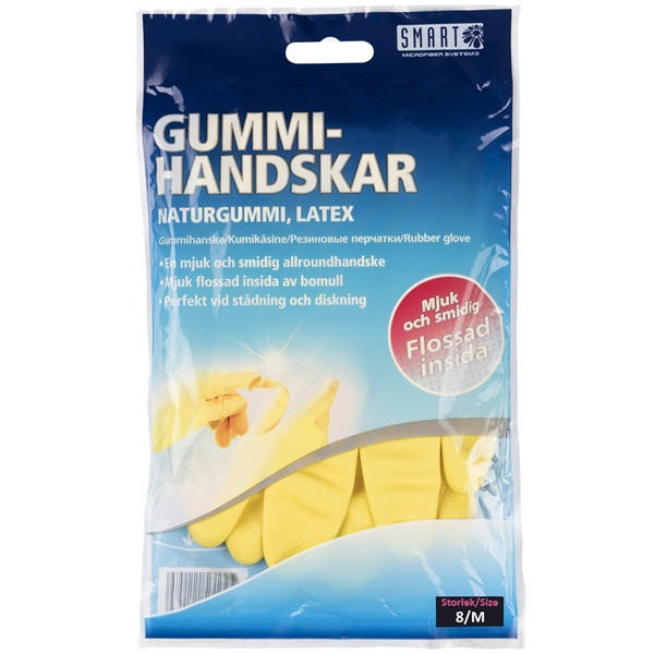 Gummihandskar M (8) 1-par | Smart Microfiber 502000 - 1