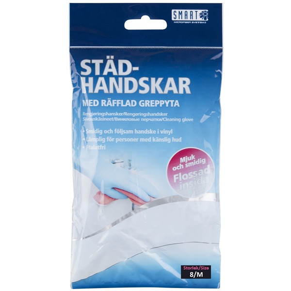 Städhandskar Pro M (8) 1-par | Smart Microfiber 502004 - 1