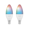 Smart lampa | E14 | C37 | RGBW | RGB + 2700K | 4.5W | dimbar | 2st [Hombli] HB078 LHO00067 - 2
