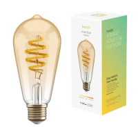 Smart lampa | E27 | ST64 | Guld | 1800K-2700K | 5.5W | dimbar [Hombli] HB067 LHO00037