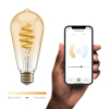 Smart lampa | E27 | ST64 | Guld | 1800K-2700K | 5.5W | dimbar [Hombli] HB067 LHO00037 - 3
