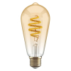 Smart lampa E27 dimbar | ST64 guld | 1800K-2700K | 5.5W [Hombli] LHO00037 - 2