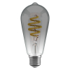 Smart lampa E27 dimbar | ST64 smokey | 1800K-6500K | 5.5W [Hombli] LHO00038 - 2