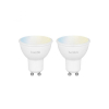 Smart spotlight | GU10 | justerbar vit | 2700K-6500K | 4,5W | dimbar | 2st [Hombli] HB050 LHO00064 - 2