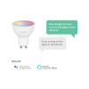 Smart spotlight GU10 | RGBWW | RGB + 2700-6500K | 5W | dimbar [Hombli] HBGB-0224 LHO00032 - 3