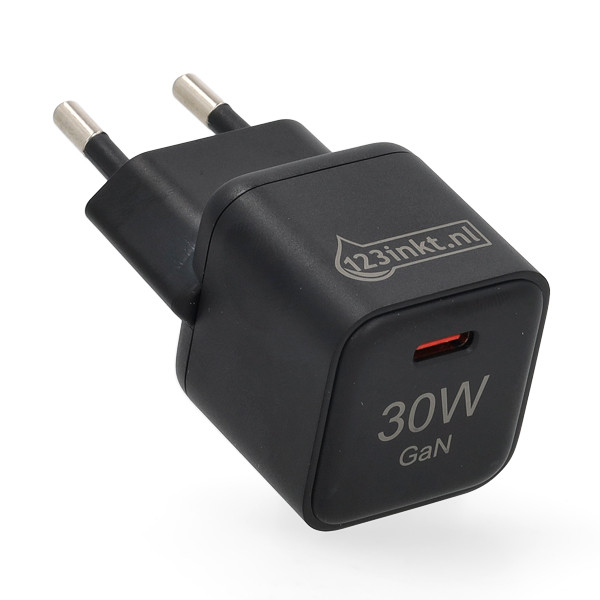 Snabbladdare 30W 1-port | USB-C | 123ink 302915 - 1
