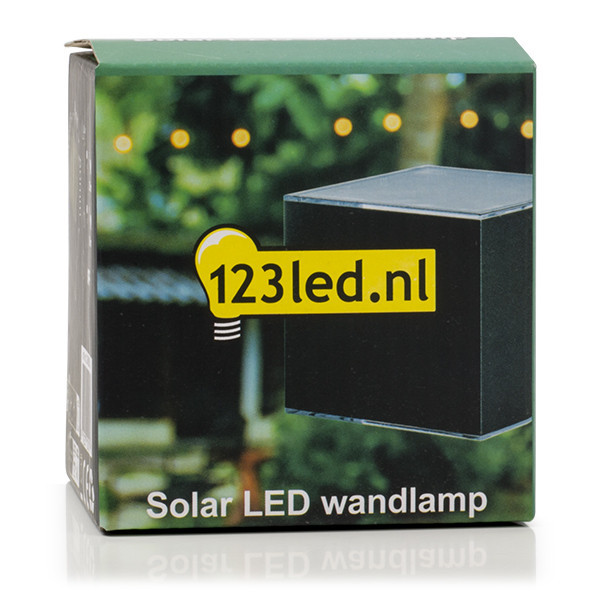 Solcell vägglampa | Avon Down | IP54 | svart [123ink] LDR08534 - 6