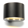 Solcell vägglampa | Gloucester Up & Down | IP54 | svart [123ink] LDR08537 - 2
