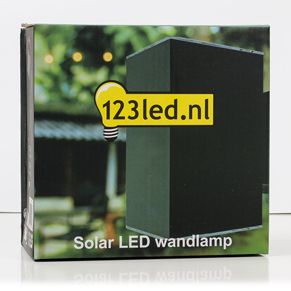 Solcell vägglampa | Oxford Up & Down | IP54 | sensor | svart [123ink] LDR08533 - 6