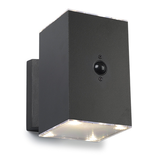 Solcell vägglampa | Oxford Up & Down | IP54 | sensor | svart [123ink] LDR08533 - 2