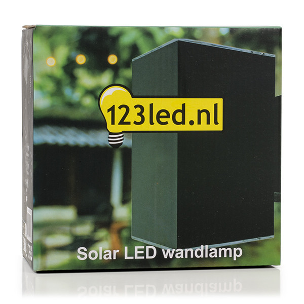 Solcell vägglampa | Oxford Up & Down | IP54 | svart [123ink] LDR08532 - 6