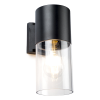 Solcell vägglampa | Salcombe | IP54 | svart [123ink] LDR08539
