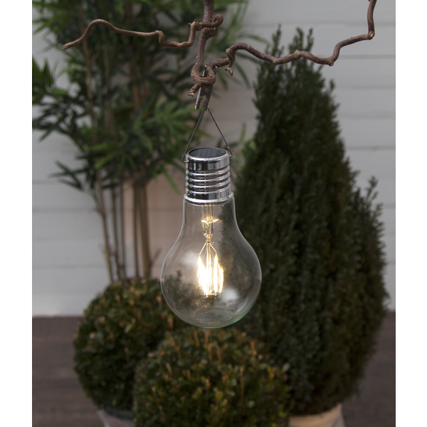 Solcellsdekoration Fille Edison lamp | 0.12W $$ 480-24 361296 - 5