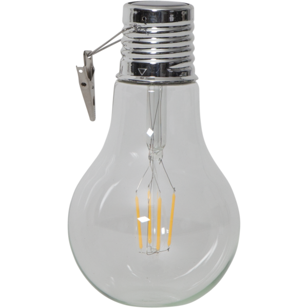 Solcellsdekoration Fille Edison lamp | 0.12W $$ 480-24 361296 - 6