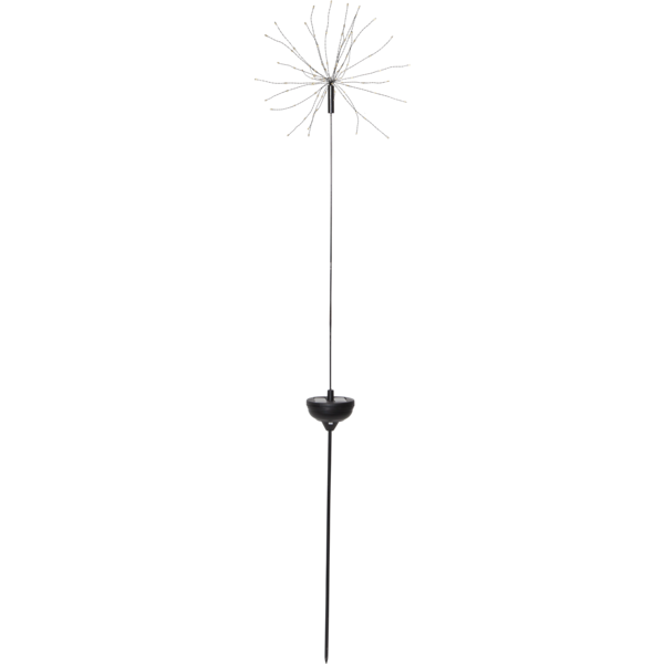Solcellsdekoration Firework Solar | 0.04W | 1m | 90 lampor | svart [Star Trading]⭐ 480-56 361297 - 1