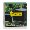 Solcellsvägglampa Avon Down | IP54 | svart [123ink] LDR08534 - 6