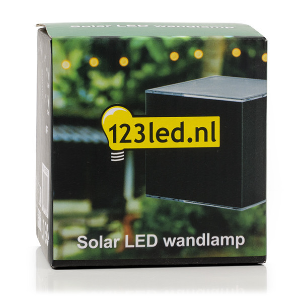 Solcellsvägglampa Avon Up & Down | IP54 | svart [123ink] LDR08535 - 6