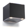 Solcellsvägglampa Avon Up & Down | IP54 | svart [123ink] LDR08535 - 2