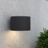 Solcellsvägglampa Gloucester Down | IP54 | svart [123ink] LDR08536 - 1