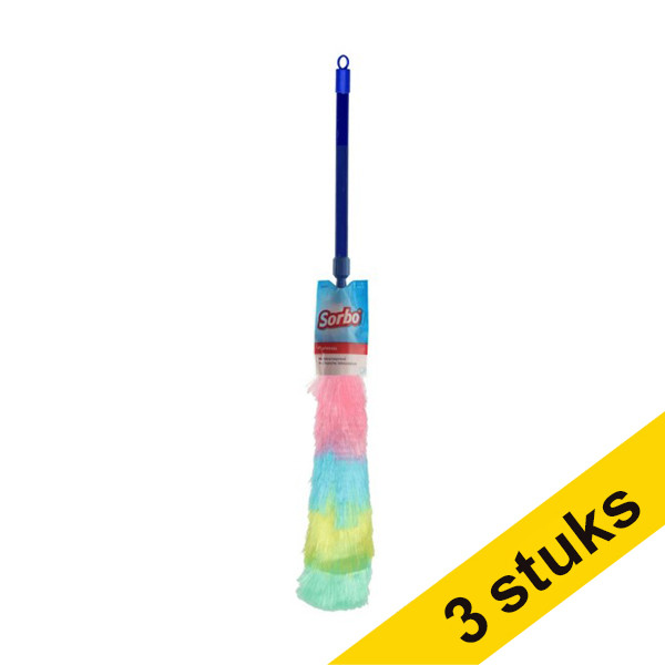Sorbo Dammvippa 115cm med teleskophandtag | 3st  SSO04023 - 1