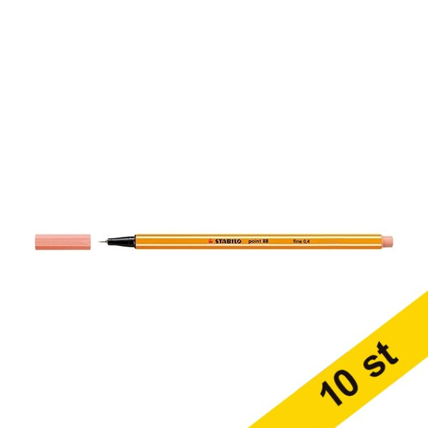 Fineliner Point 88 | Stabilo | aprikos | 10st 200213 - 1
