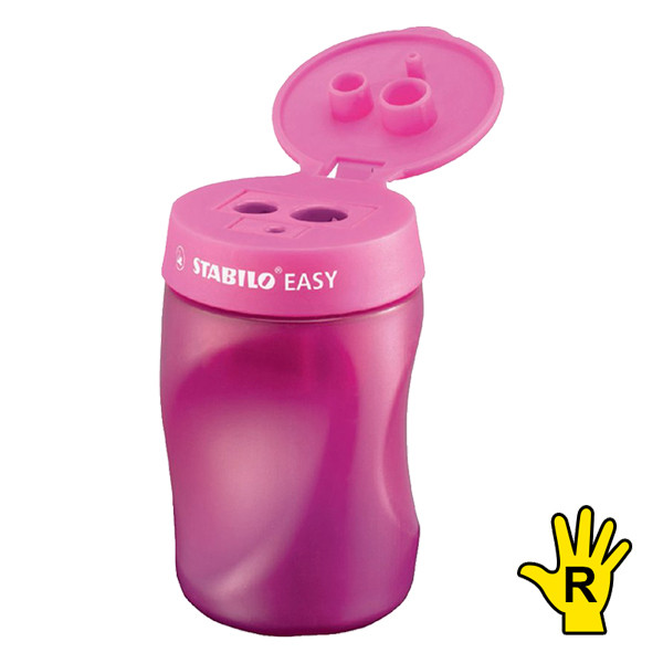 Stabilo Pennvässare ergonomisk | Stabilo Easy | rosa (högerhänt) 450210 200111 - 1