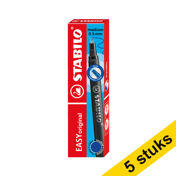Refill FINE | Stabilo Easy Original | blå | 3st x5 200121 - 1