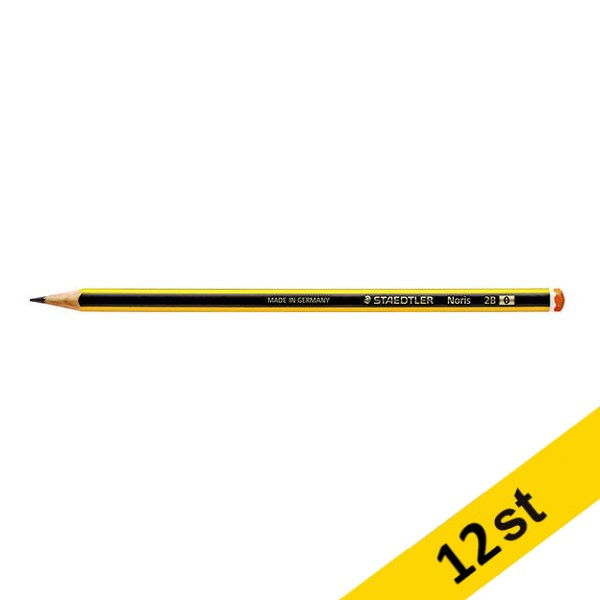 Staedtler Blyertspenna 2B | Staedtler Noris | 12st  424721 - 1