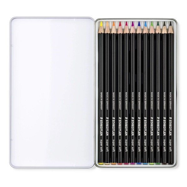 Färgpennor | Staedtler Super Soft | 12st 209567 - 3