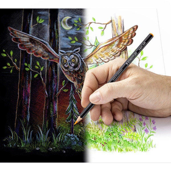 Färgpennor | Staedtler Super Soft | 12st 209567 - 6