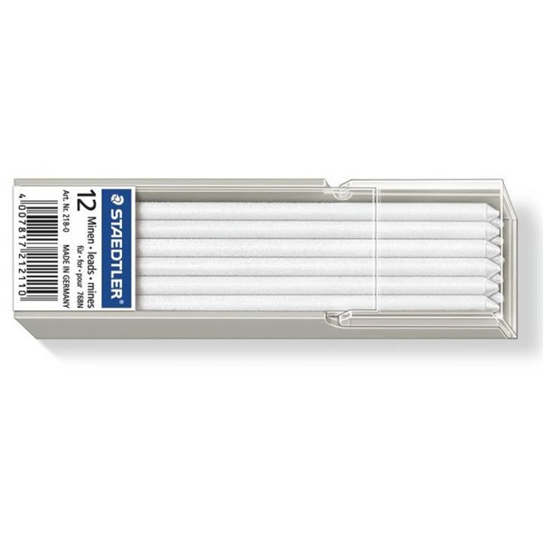 Staedtler Lumocolor 218 vit patron | 12st 209535 - 1