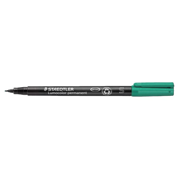 Staedtler Märkpenna permanent 0.4mm | Staedtler Lumocolor 313 | grön 313-5 424728 - 2