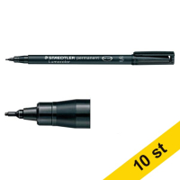 Staedtler Märkpenna permanent 0.4mm | Staedtler Lumocolor 313 | svart | 10st  424729