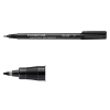 Staedtler Märkpenna permanent 0.6mm | Staedtler Lumocolor 318 | svart 318-9 424733 - 1