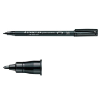 Staedtler Märkpenna permanent 1.0mm | Staedtler Lumocolor 317 | svart 317-9 424741