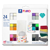 Staedtler Modellera | Fimo | blandade färger | 25g | 24st 8013C24-1 209653