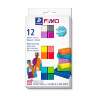 Modellera | Fimo | blandade färger billiant | 25g | 12st 209647