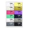 Modellera | Fimo | blandade färger effekt | 25g | 12st 209652 - 2