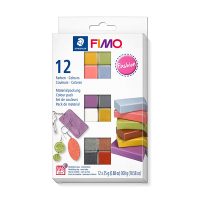 Modellera | Fimo | blandade färger mode | 25g | 12st 209650