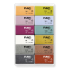 Modellera | Fimo | blandade färger mode | 25g | 12st 209650 - 2