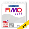 Modellera | Fimo | delfingrå | 57g | 3st 424697 - 1