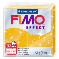 Modellera | Fimo | glitter guld | 57g 424548