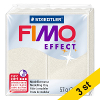 Staedtler Modellera | Fimo | metallisk pärla | 57g | 3st  424694