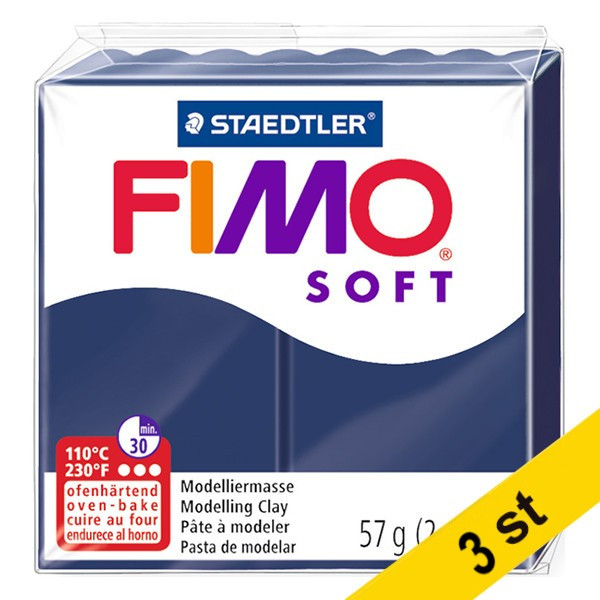 Staedtler Modellera | Fimo | windsorblå | 57g | 3st  424702 - 1