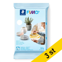 Staedtler Modellera | Fimo air | vit | 500g | 3st  424695