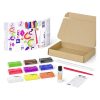 Modellera kit | Fimo | blandade färger | 25g | 9st 209645 - 2