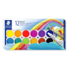 Staedtler Noris Akvarellfärgssats (12 färger) 888NC12 209594