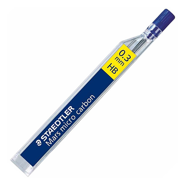 Staedtler Reservstift HB | 0.3mm | Staedtler Mars | 12st 25003-HB 209606 - 1