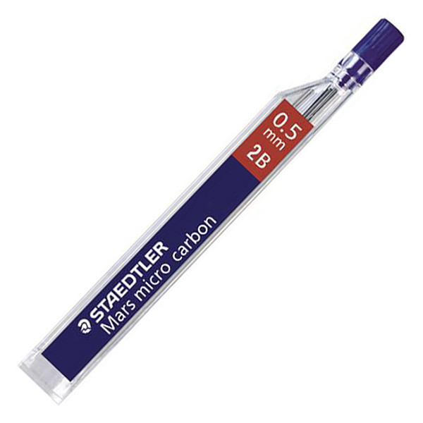 Staedtler Reservstift HB | 0.5mm | Staedtler Mars | 12st 25005-HB 209607 - 1