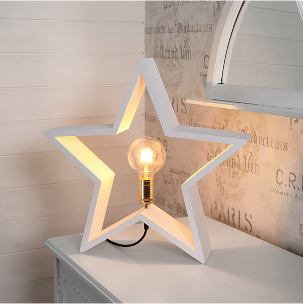 Bordsstjärna LYSeKIL | vit [Star Trading] 501851 - 2
